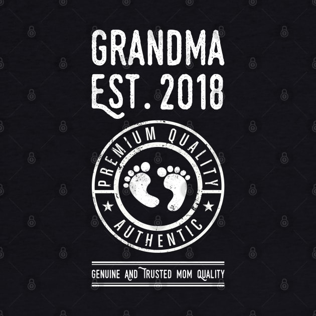 Grandma Est 2018 Expecting New Baby Gift Established Mom grandmom by stearman